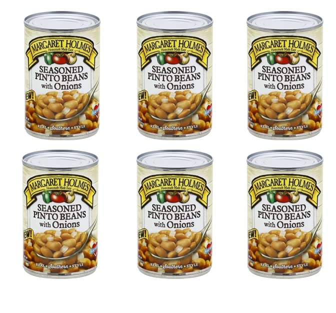 Margaret Holmes Seasoned Pinto Beans with Onions (Pack of