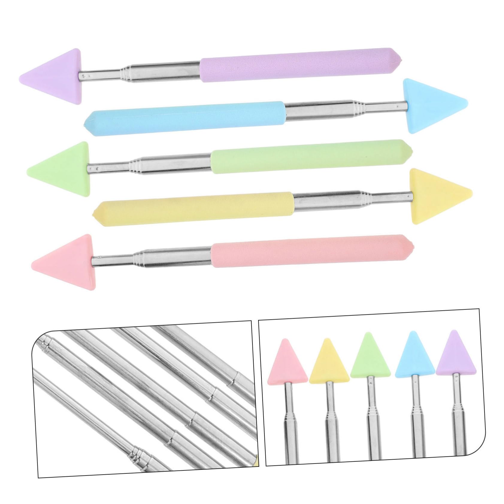 Amazon | Operitacx 5個本 教育用指示棒 伸縮可能な板指示棒 手持ちの