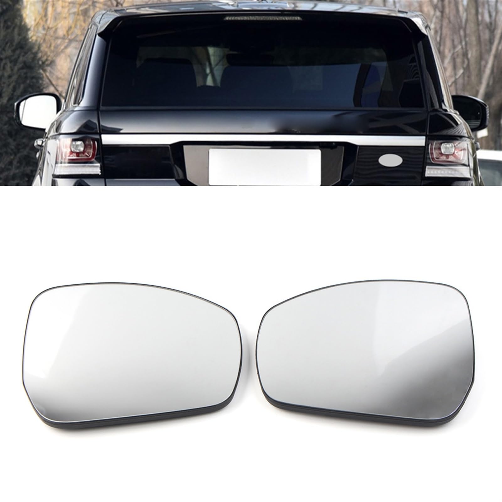 Vetro Specchietto Retrovisore 1 paio per Land per Rover LR4 LR5 per Range Rover per Vogue Sport L494 L405 vetro specchietto retrovisore riscaldato per auto Specchio Esterno Auto