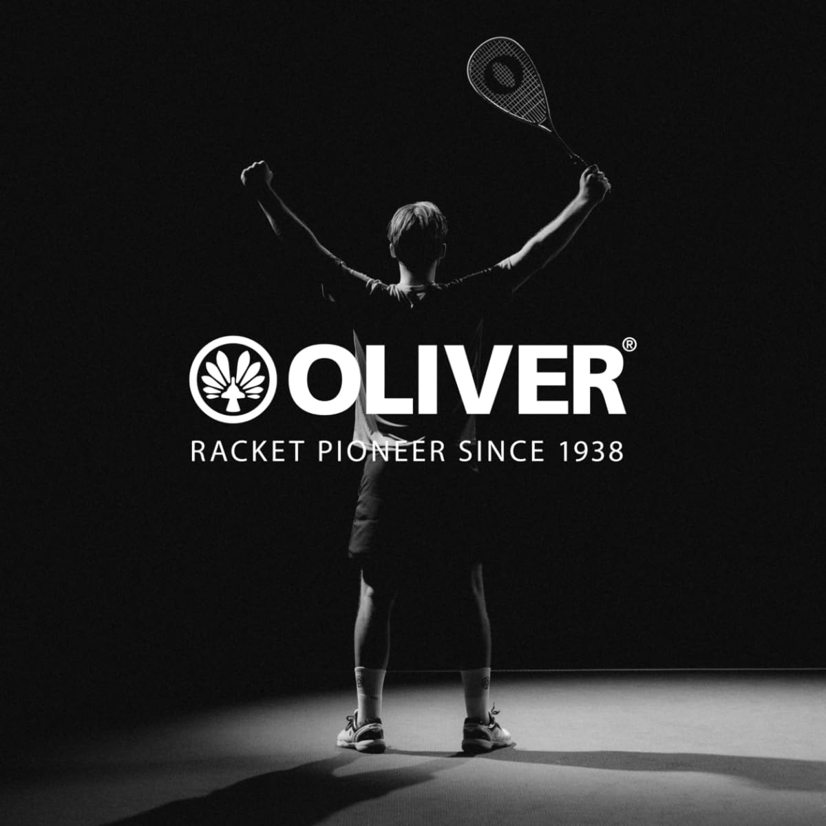 Oliver Cross 9.2 Squashschläger - Graphite/Composite - kopflastige Balance - leichtes Gewicht - für Anfänger & Freizeitspieler