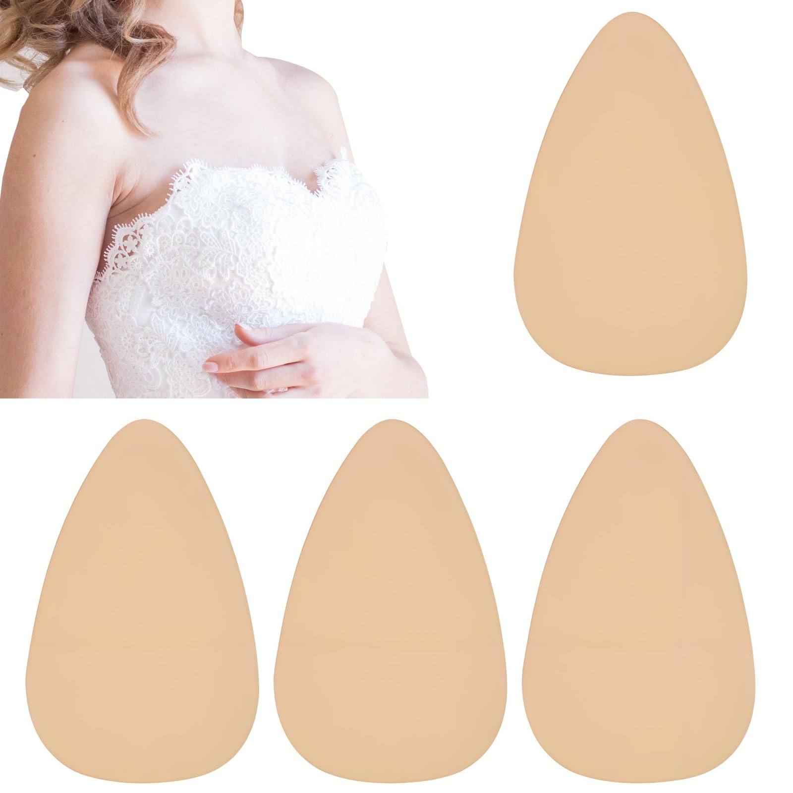 Virelle 2 Pairs Breast Tape for Breast Lift, Breast Tapes Nipple Covers, Breasts Push Up, Breast Tape for Large Breasts, Breast Lift Tape, Nipple Tape & Body Tape for Breasts