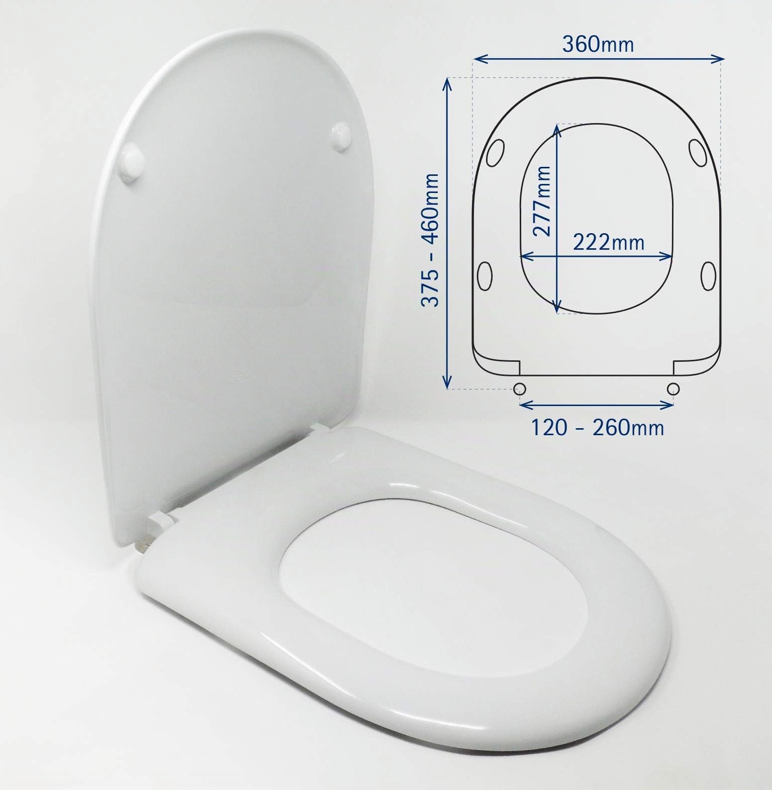 COPRIWATER COMPATIBILE | CERNIERA REGOLABILE | FORMA D-U UNIVERSALE