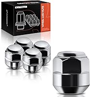 A-Premium M14-1.5 Lug Nuts for Honda Odyssey Pilot Passport Ridgeline & Acura MDX RLX TL ZDX - 5-Pack Steel OEM Fit Front/Rear 90304TK4A01