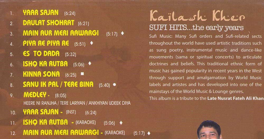 Kailash Kher Sufi Hits