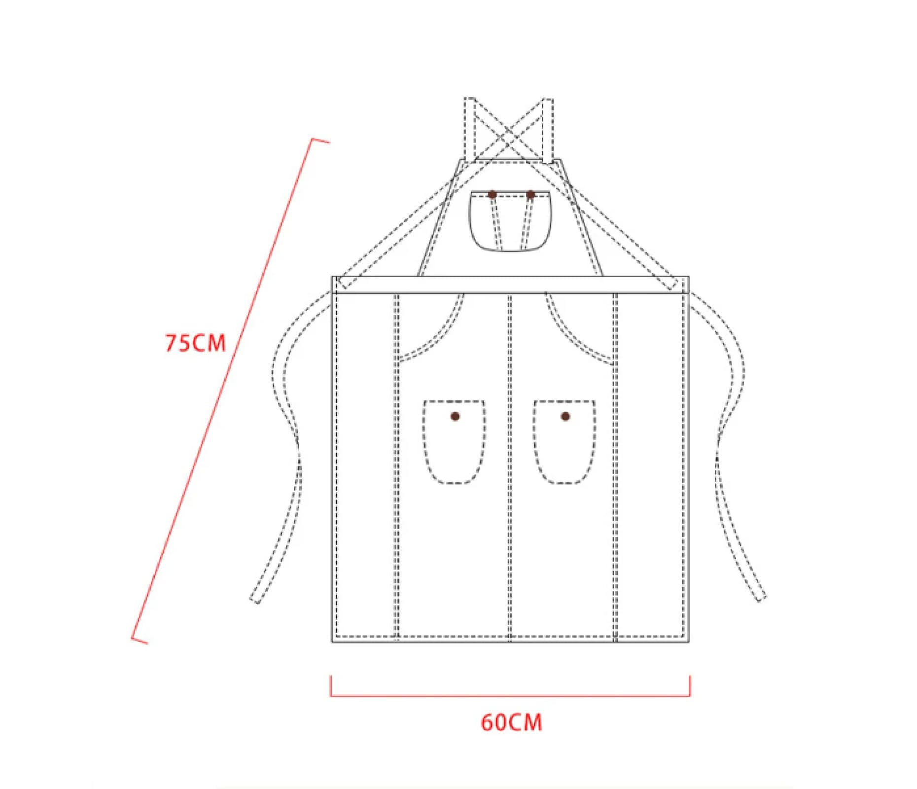 Cuisine Tablier Apron Multi Poche Toile Tablier Hommes Femmes Café Boutique Cuisson Vêtements De Travail Barber Restaurant Chef