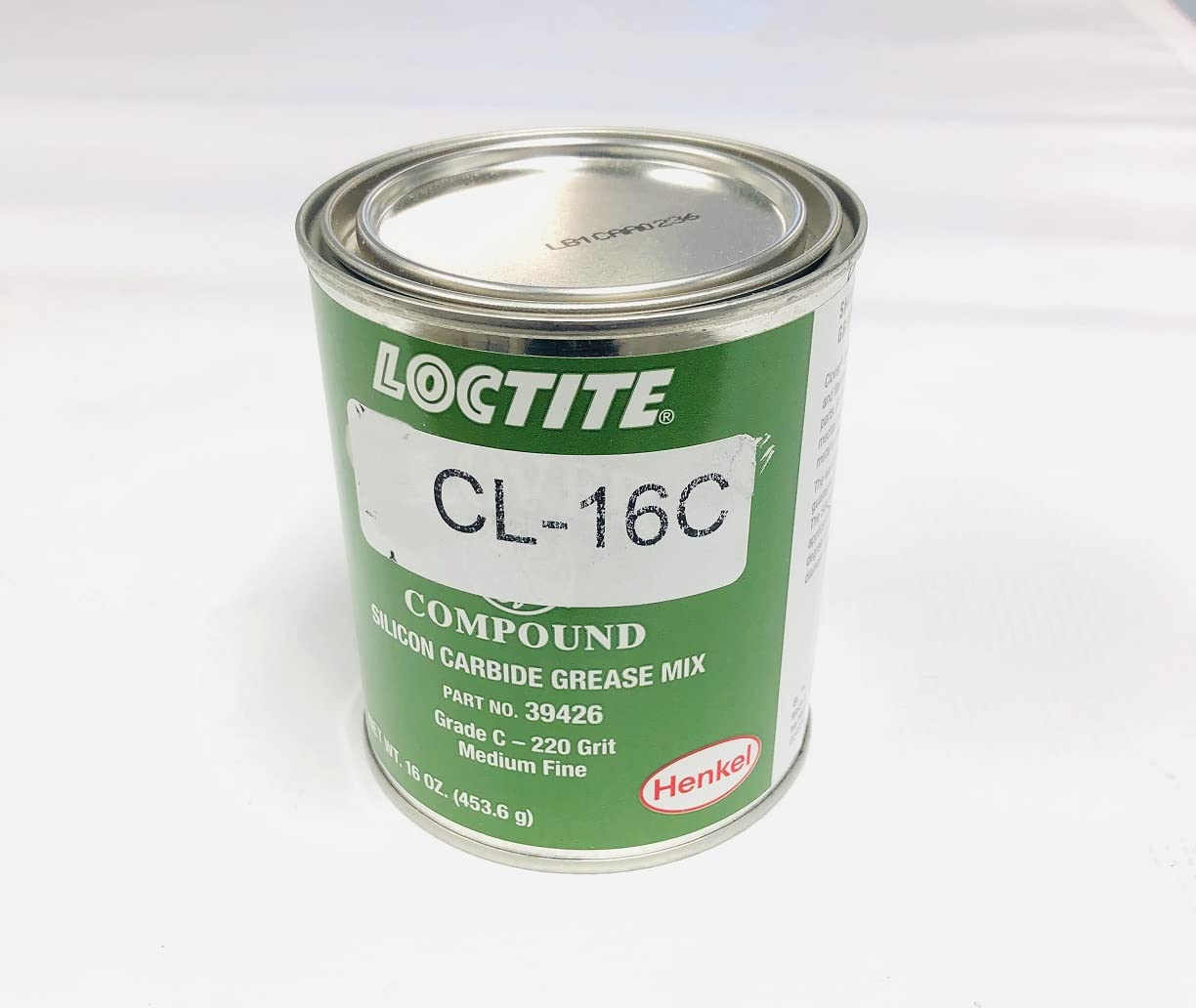 Clover Compound 220 Grit Grade C Lapping and Grinding Compound. (220 Grit 1.0Lb Can)
