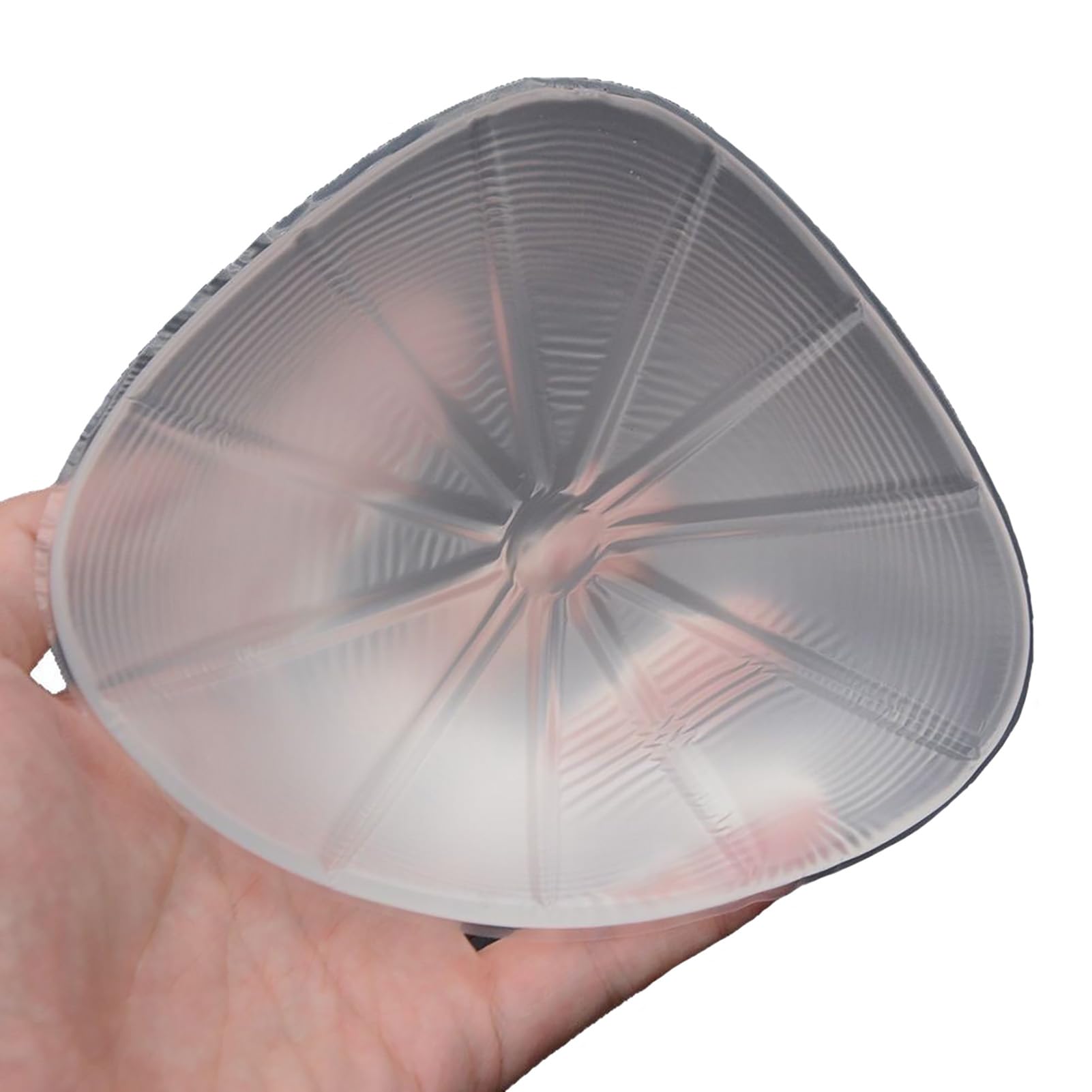 Transparent,D~cup 700g/pair,OSEMISS Samoprzylepne silikonowe protezy piersi, 1 para przezroczystych wkładek do biustonosza do pływania, protezy mastektomii, transwestyta