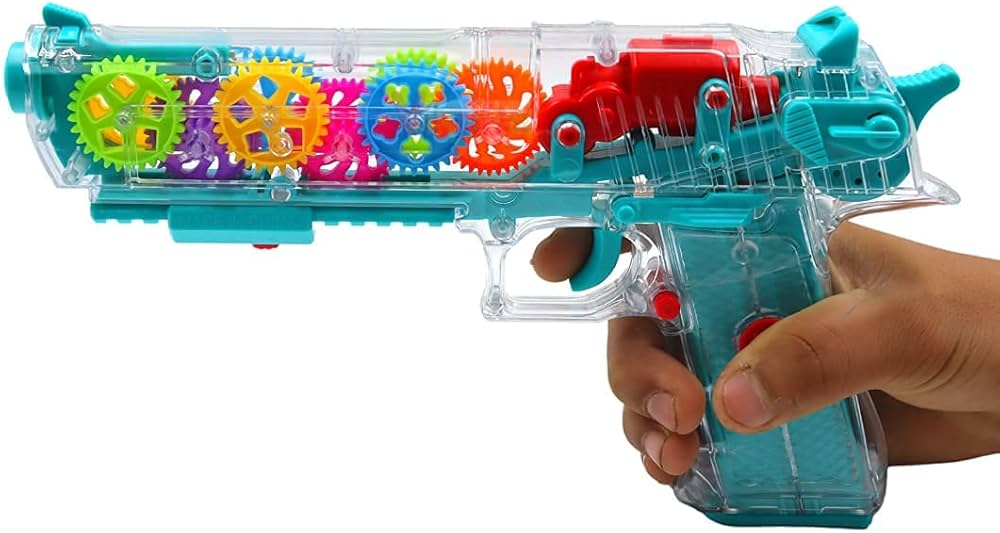 Buy TMG Transparent Toy Gun for Toddlers Transparent