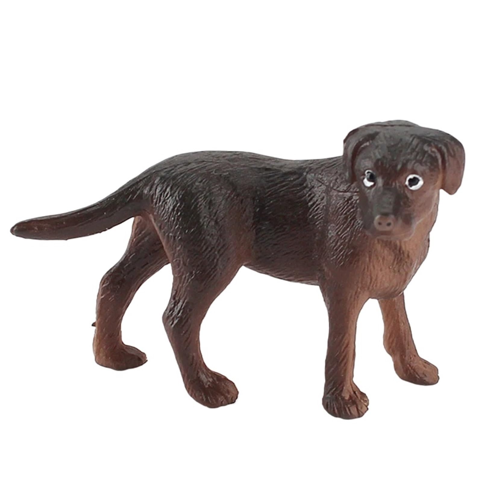 Dog Puppy Miniature Simulation Figurine Desktop Ornament Dollhouse Decor