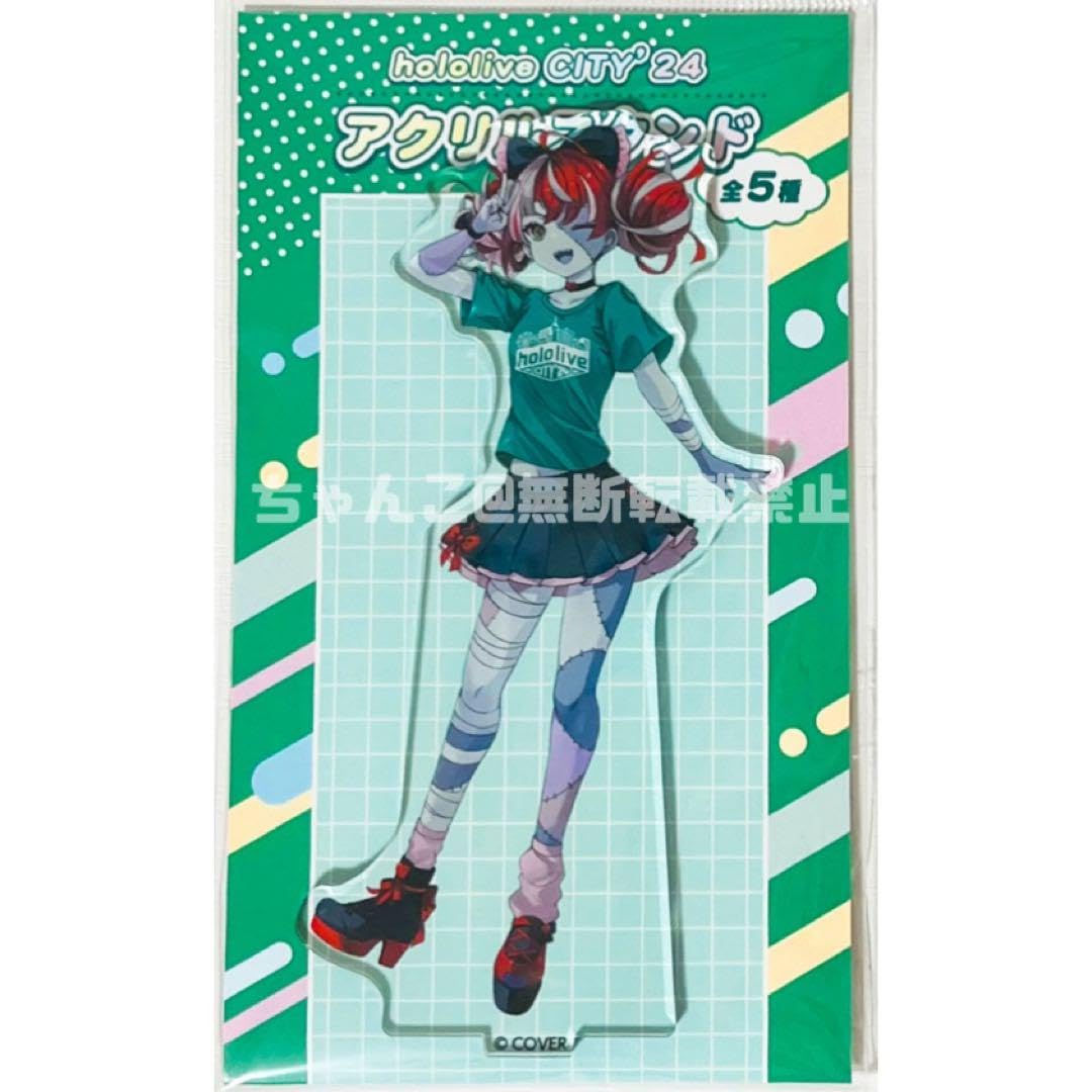 新品★ホロライブ【クレイジー・オリー】グリーンランド★アクリルスタンド★2セット 新品☆ホロライブ【白銀ノエル】グリーンランド☆缶バッジ
