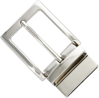 Belt Buckle Replacement Buckle Classic Reversible Buckle fits 1-3/8 inch 35mm wide Belt Strap