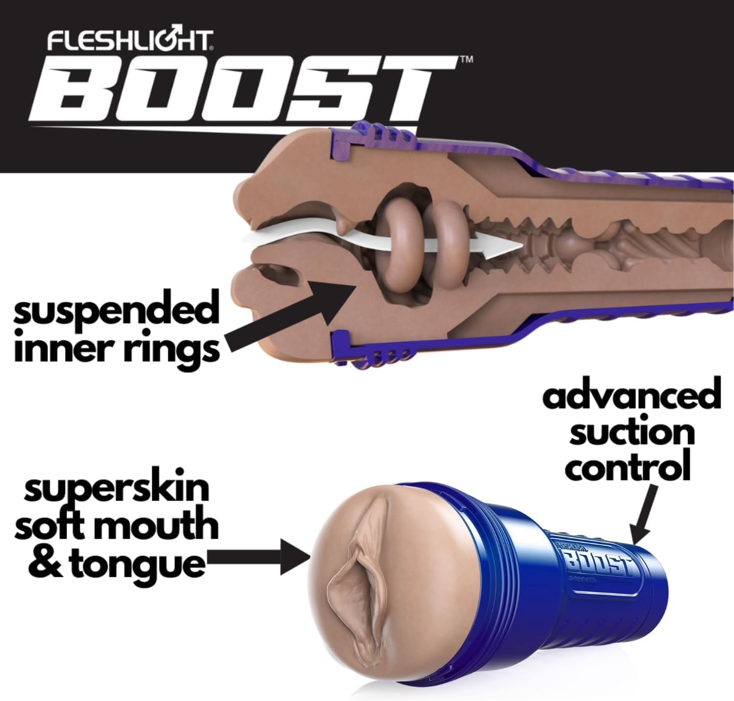 Fleshlight Boost Bang | Light Medium Color
