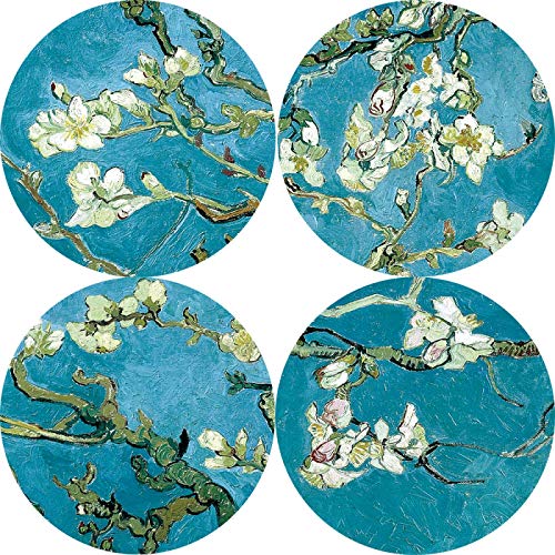 Tableau fleurs d'amandiers Van Gogh impressionniste 60x123cm pour salon - 3