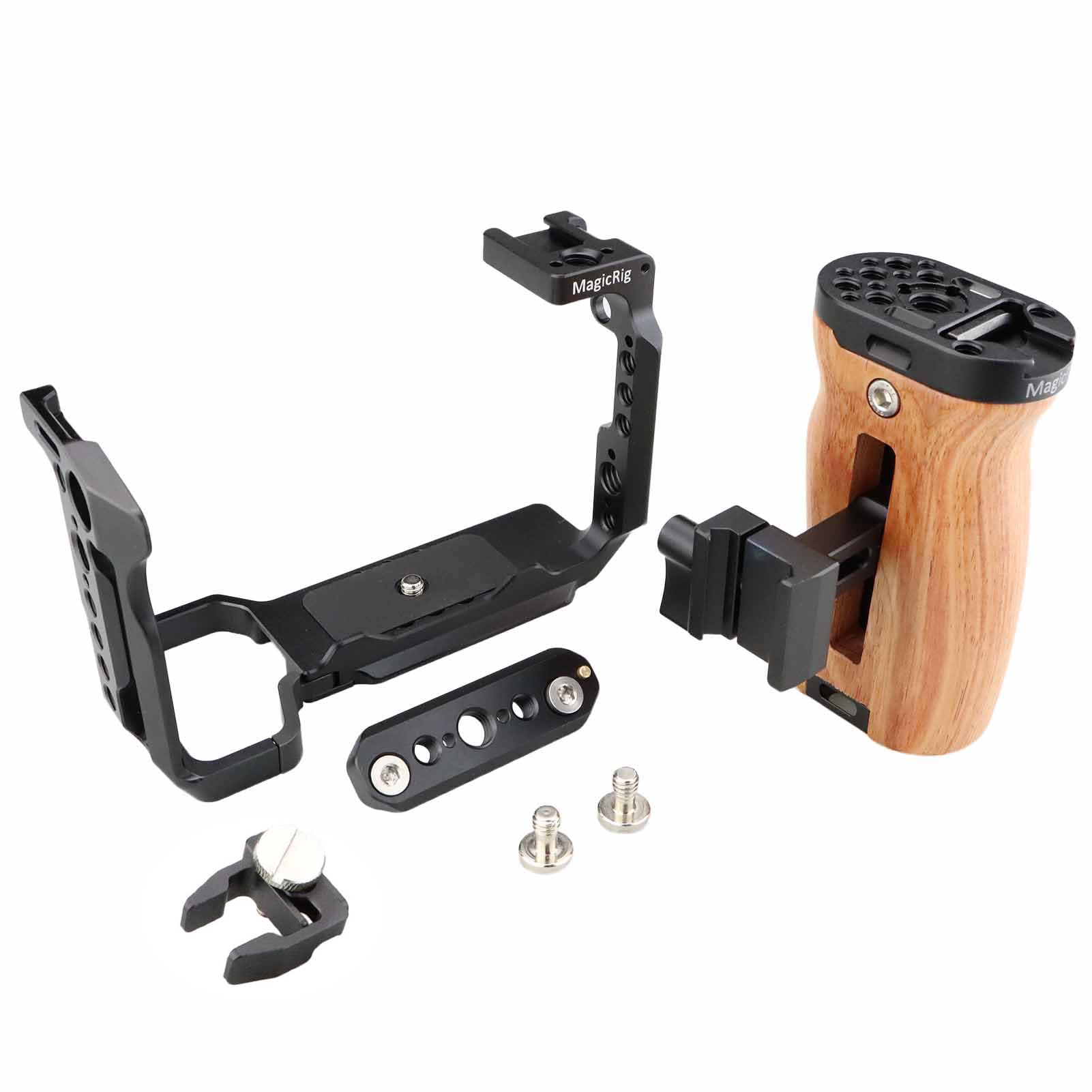 Adaptateur Rail NATO Pour Sony FX3/FX30 - Fixation 1/4" Et 3/8" ARRI, En Alliage Aluminium CNC - 10