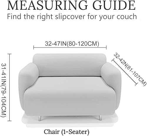 Miniatura 3 de Sleepwish Flying Butterflies - Fundas elásticas para sofá de 3 cojines, funda de sofá biplaza o sillón para niñas, funda de cojín con 2 fundas de