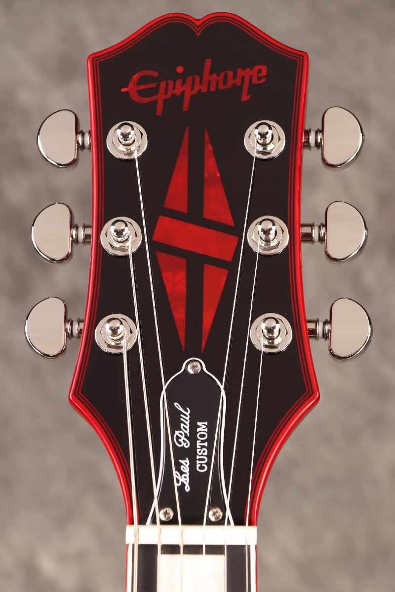 Amazon | Epiphone/Inspired by Gibson Les Paul Custom Widow Red