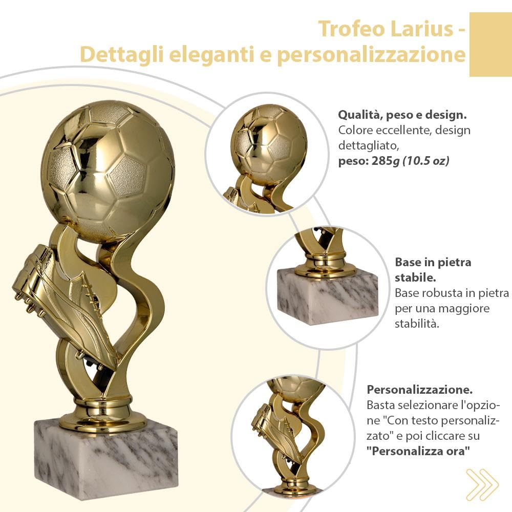 Larius Trofeo di calcio trofeo d'onore - ST4