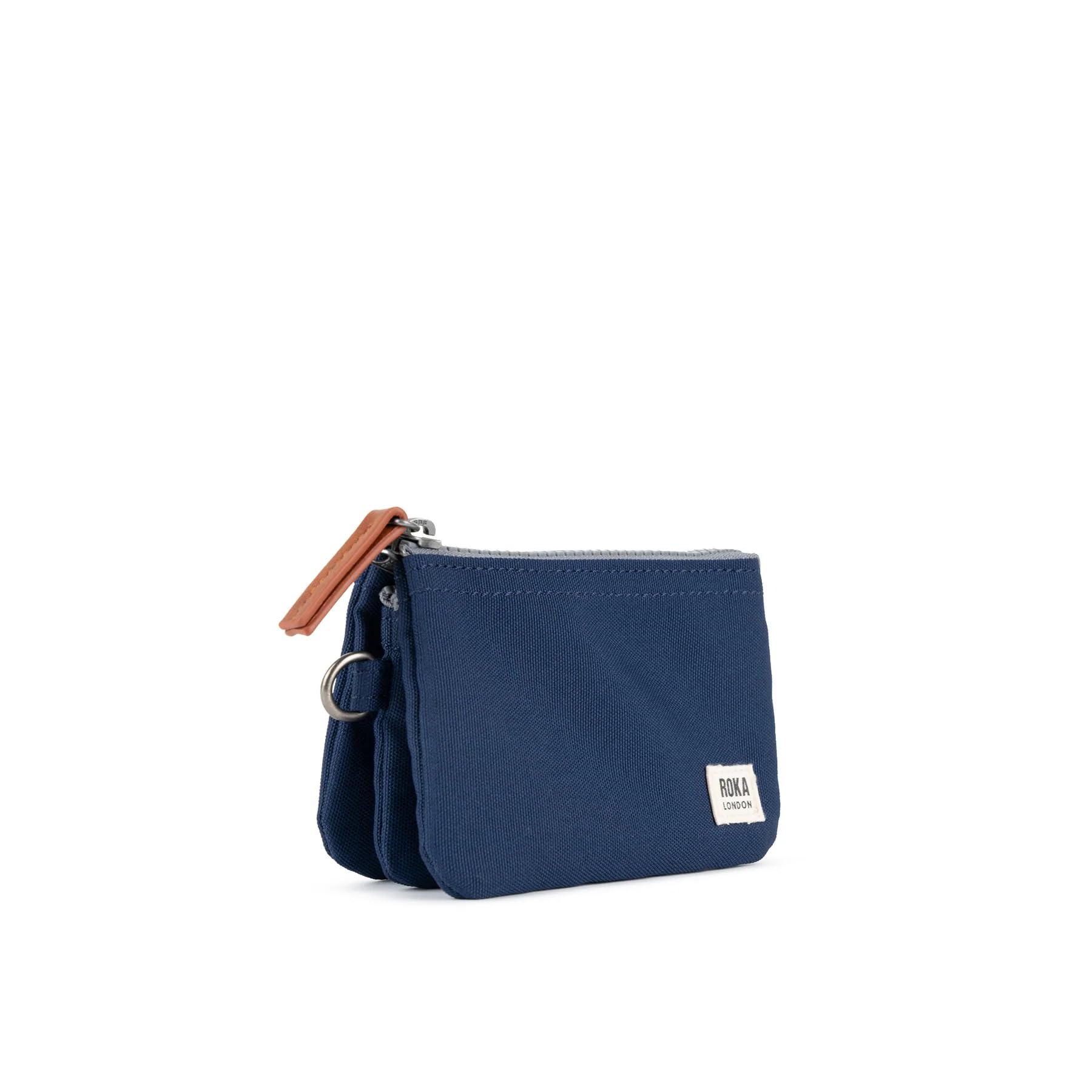 Roka London Carnaby - Tela riciclata piccola, Blu Croccante, lati morbidi