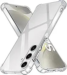 Capa Capinha Com Bordas Anti Impacto Compatível Com Samsung Galaxy S24 tela de 6.2 Polegadas - (Hard Glass Store)