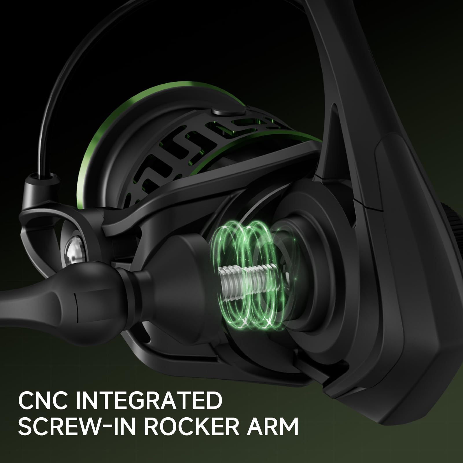 TEBEN LS Lightweight Spinning Reel 500-1000 Series, 3.8oz