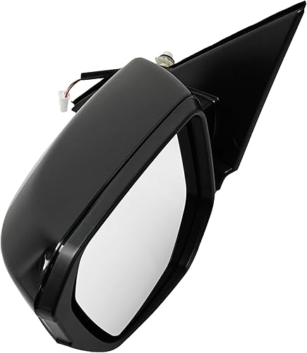 Miniatura 2 de Go-Parts - Espejo eléctrico para Honda Civic 2016-2021, lado izquierdo (conductor), plegado manual, no calentado, pintable, sin atenuación