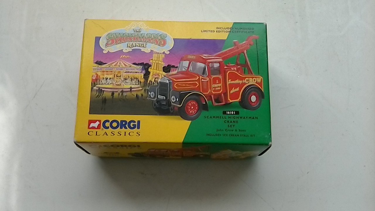 Corgi 1/50 • Scammell 16101 • Highwayman Crane Set • Showmans Range • John Crow