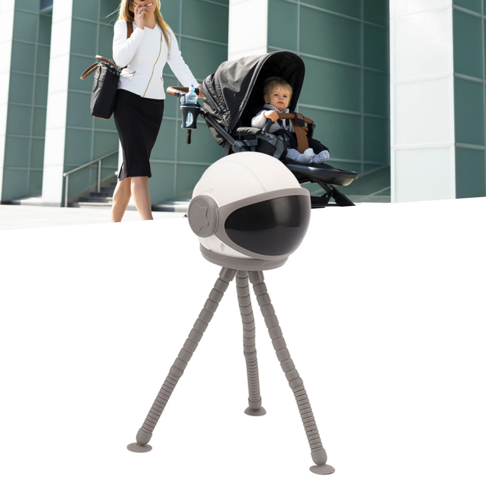 Ventilatore per Passeggino, Design Portatile Ricaricabile
