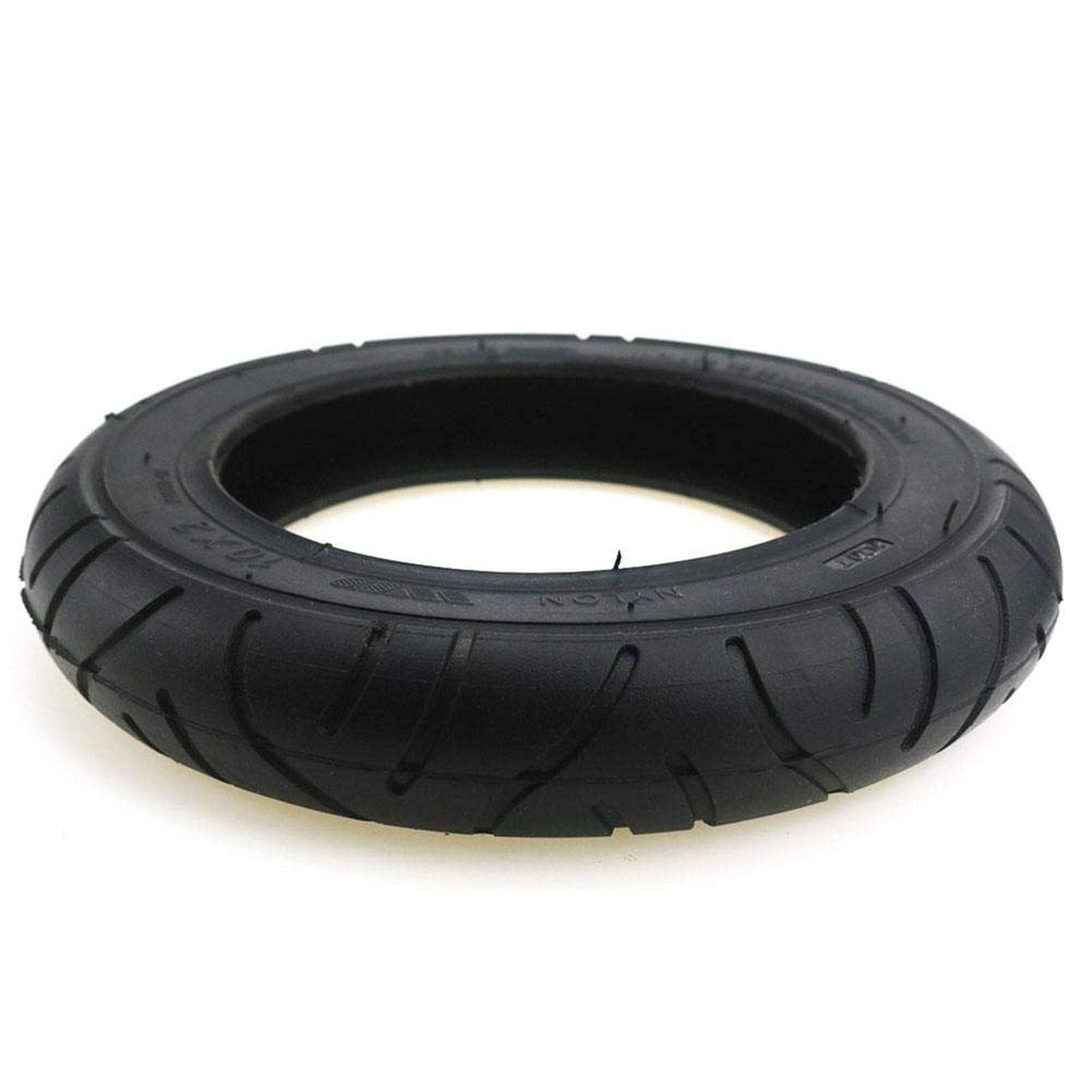 Lot de 2 pneus de rechange en caoutchouc pour trottinette électrique 25,4 cm