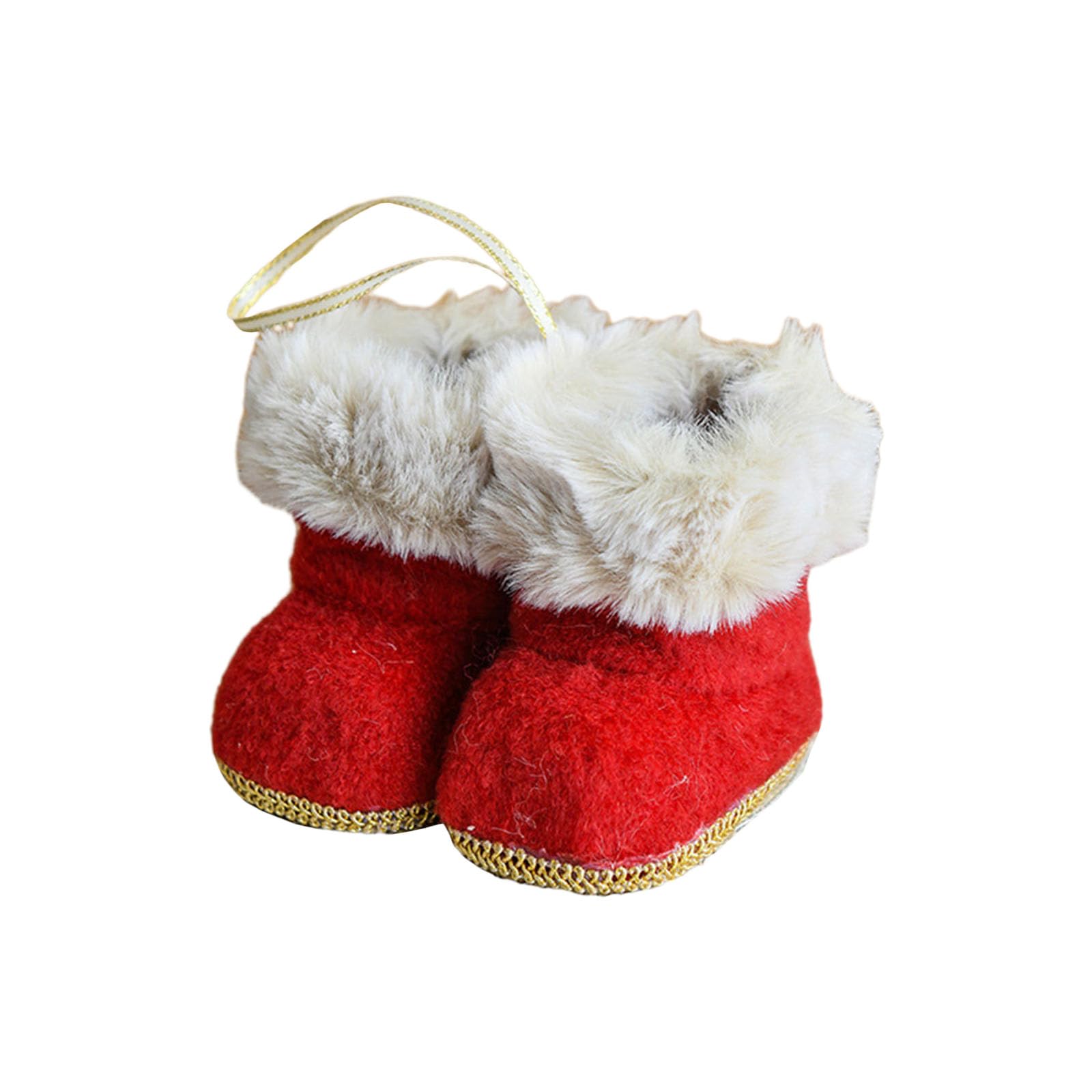 Carotoe C Arotoe Hristmas Andy Boots Shoes Santa Gift Bags Home Decorations Hristmas Tree Ornaments Hanging Pendants Festival Decor Boots Ornament