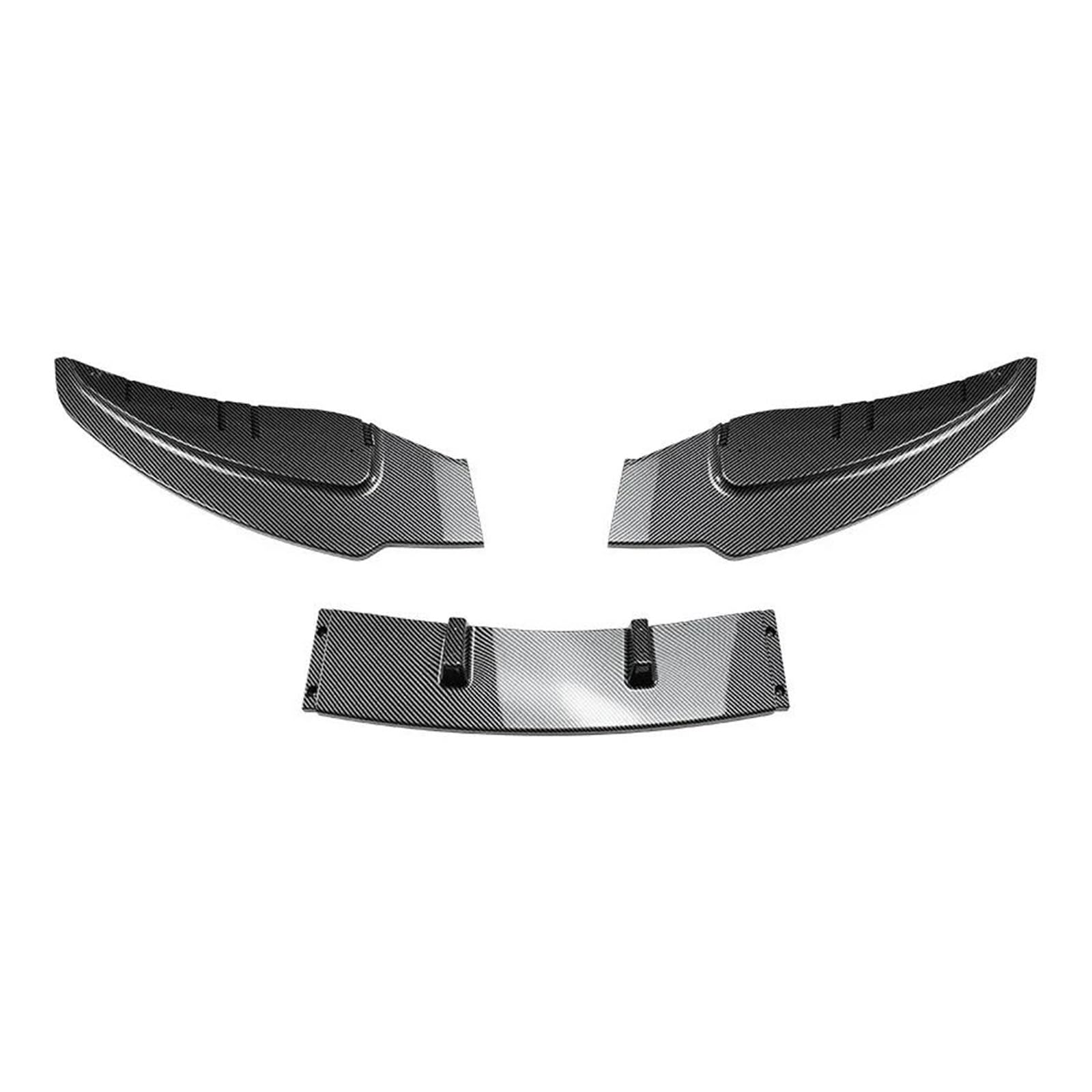 Becquet inférieur avant effet carbone pour BMW E81 E82 E87 E88 2008-2011 - 8