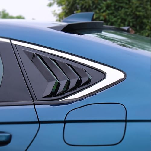 Miniatura 4 de BoxCheer Alerón de las rejillas de la ventana lateral trasera para Honda Accord 2023 2024 Accesorios Cubierta de la cubierta de la cubierta de la