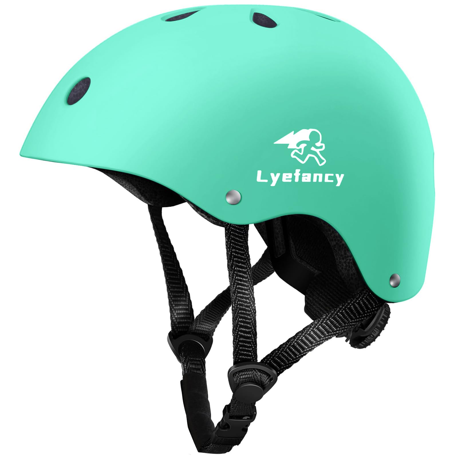 Lyefancy Kids Bike Helmet, Toddler Helmet for 2-13 Years Old Boys Girls, Children Helmet Adjustable for Cycling, Biking, Scooter, Skating (Mint Green, S) — image 1