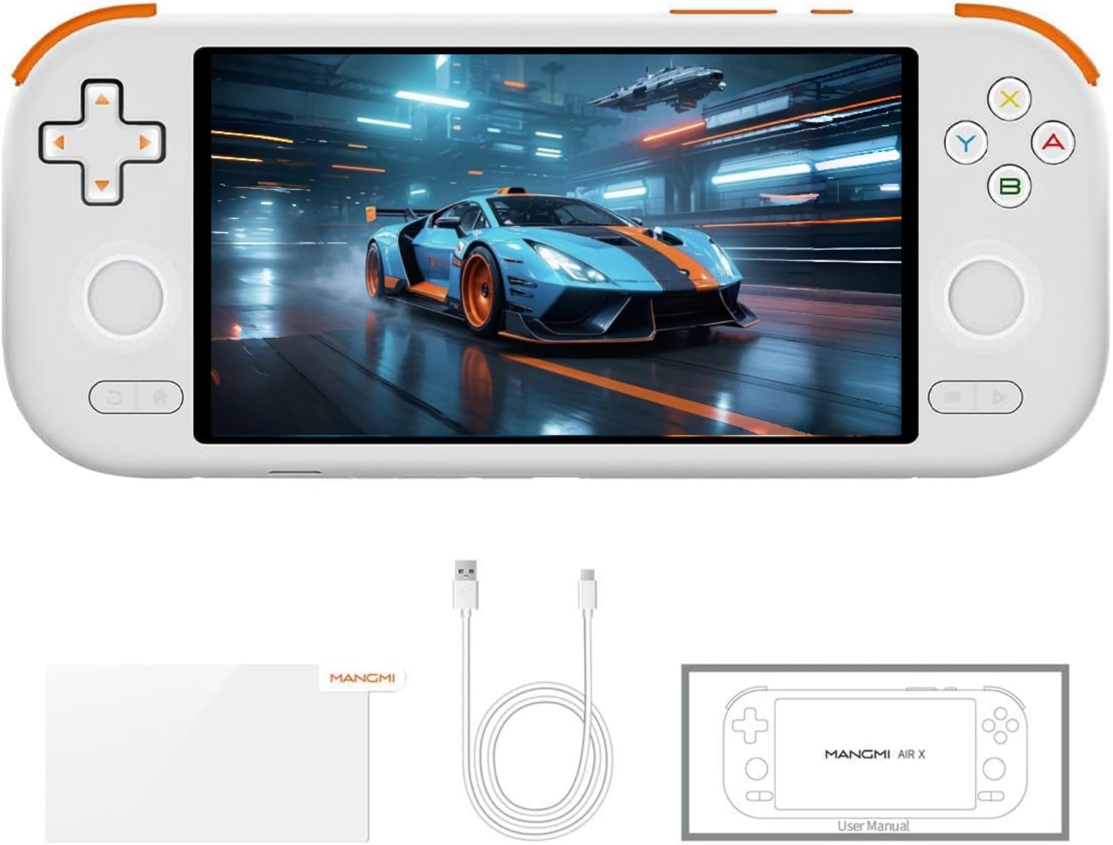 Amazon | Mangmi Air X レトロハンドヘルドゲームコンソール 5.5インチ