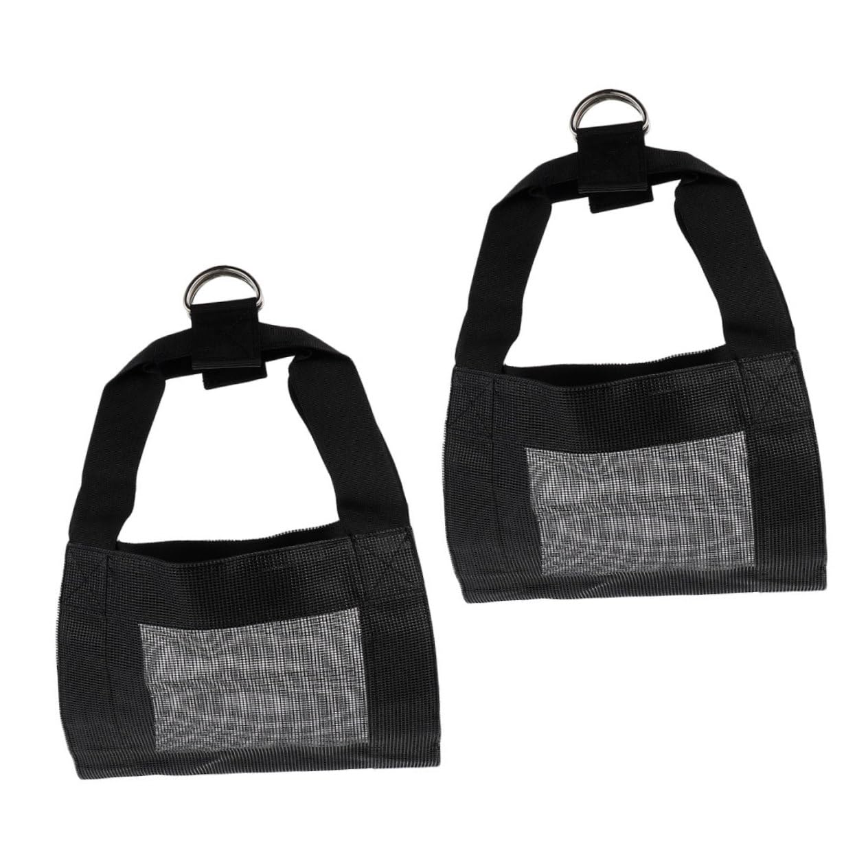 FONDOTIN 2pcs Livestock Crane Scale Harness for Small Dogs Cats Pet Weighing Sling Breathable Mesh Design Easy to Use