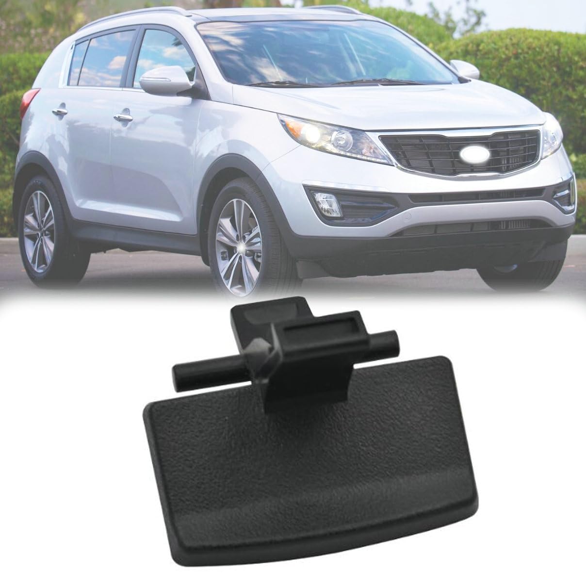 1PC Car Center Console Armrest Lid Latch for Kia Sportage 2011 2012 2013 2014 2015 2016 2017 2018 2019 Black