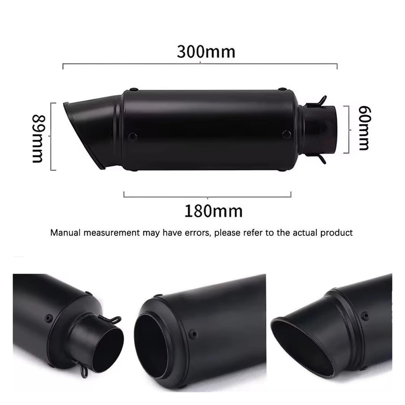 silencioso escape moto Para R1 R2 Para MT07 Para Kawasaki Para Z800 | Para Z900 para Ninja 400 Escape Moto 51MM/60MM tubo de Escape motocicleta modificado(60MM A2)