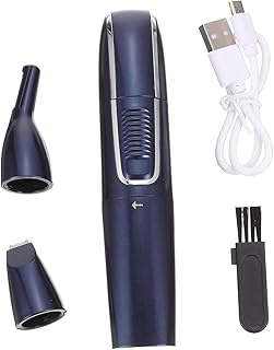 minkissy Aparador De Pelos De Nariz Limpador De Ouvido Barbeador Elétrico Para Homens Limpador De Óleo Para Rosto Aparador Elétrico De Nariz E Orelha Removedor De Pelos Nasais Barba