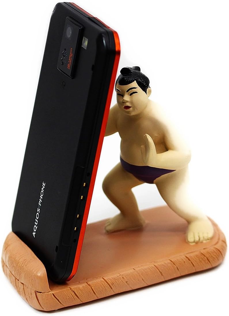 Sumo Wrestler Tablet Smartphone Stand (Tsuppari)