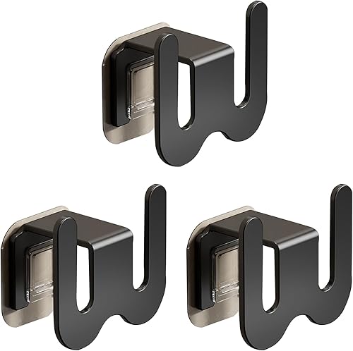 Estante para zapatilla de pared sin perforaciones, para baño y inodoro, estante de gancho de almacenamiento, práctico soporte para zapatos