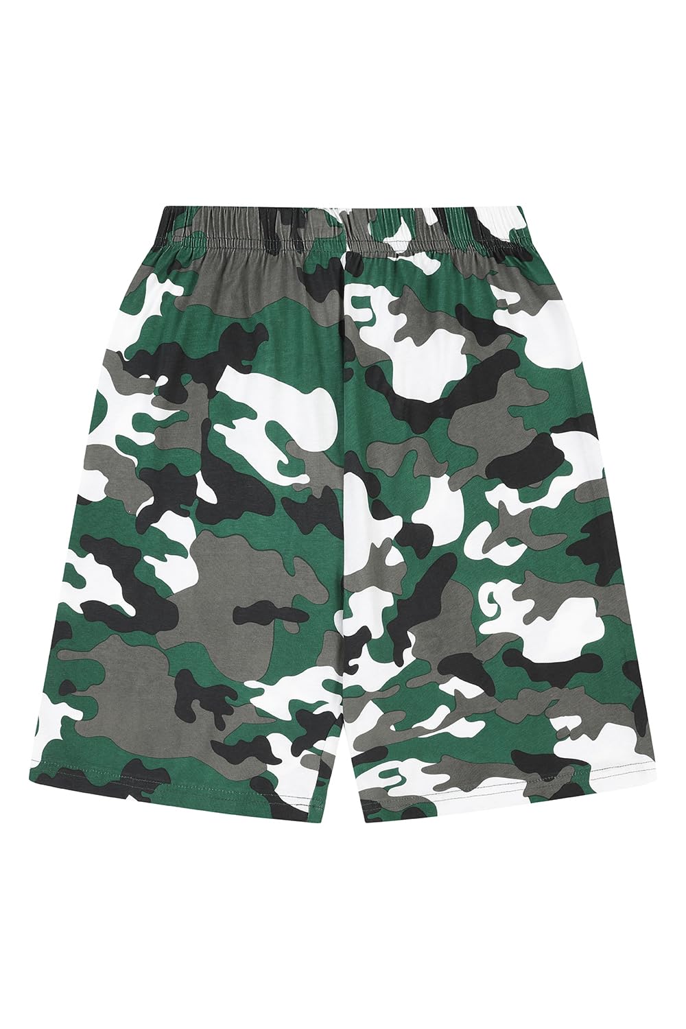 Pyjama court 100 % coton pour garçon Motif camouflage