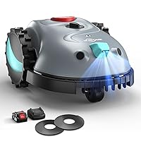 YARDCARE V100 Robot Tagliaerba a Batteria con Navigazione Visiva