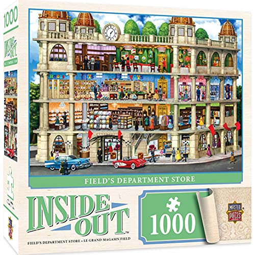 1000 Piece Jigsaw Puzzle For Adult, Family, Or Kids - Fields Department Store By Masterpieces - 19.25"X26.75" - Family Owned American Puzzle Company