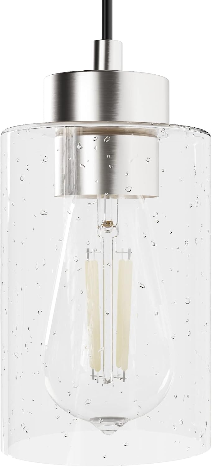 Hunter Fan Company 13062 Hartland Cluster Pendant Light, Medium, Brushed Nickel