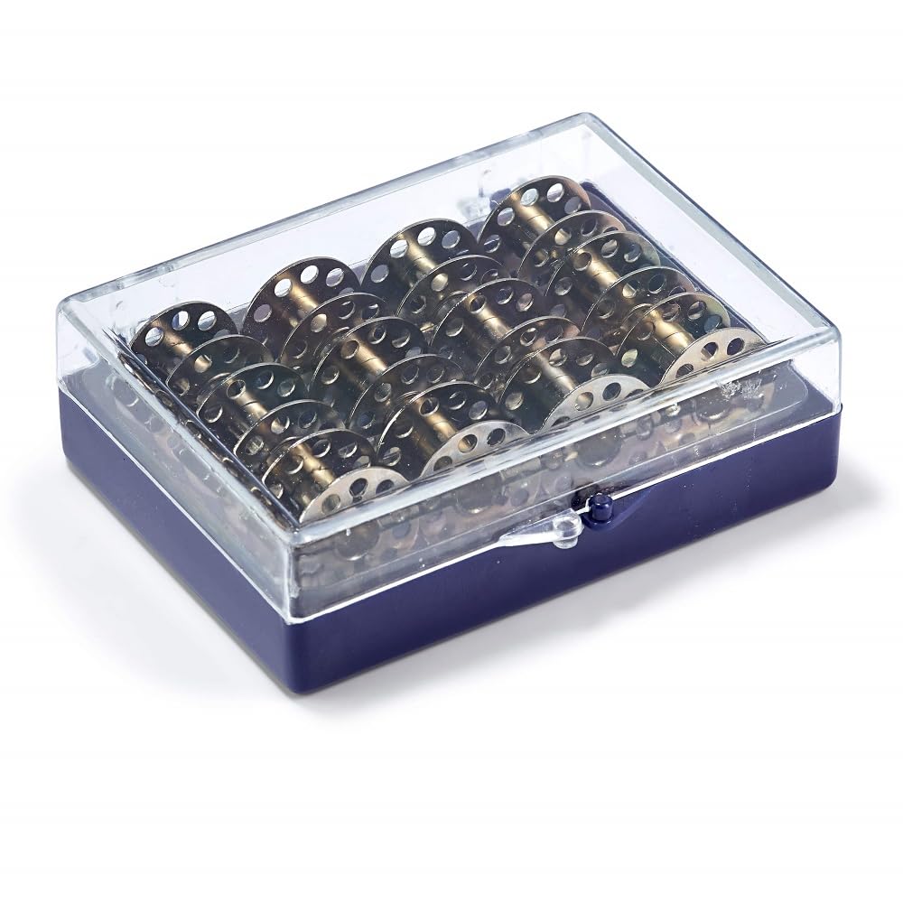 Bobbin Box & Metal Bobbins