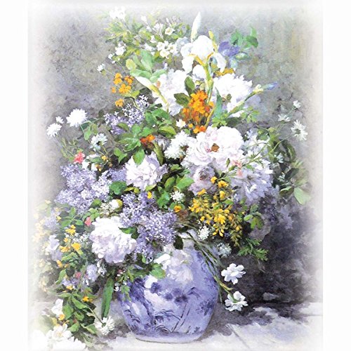 Amazon.co.jp: 名画額縁 フレームセット F6号 ルノワール 「花瓶の花