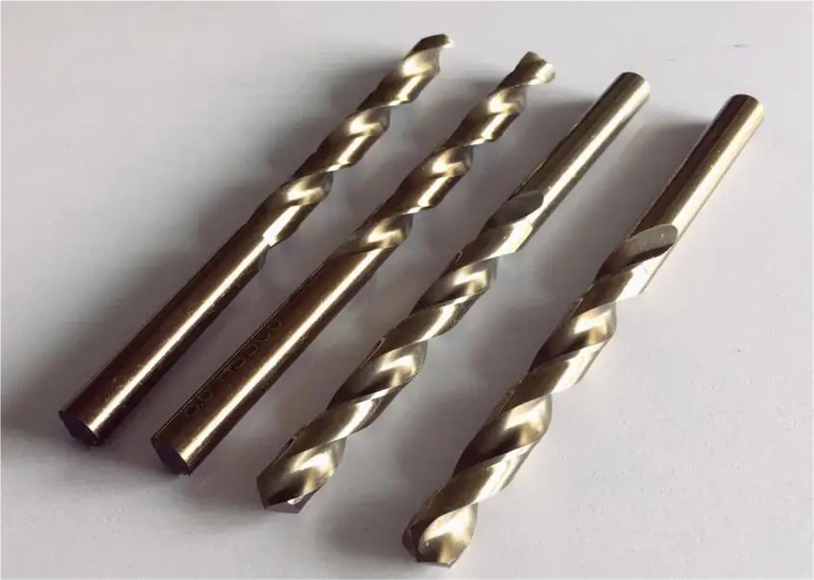 12.1-13.0mm M35 Material Cobalt Stainless Steel Straight Shank Twist Drill 1Pcs(12.4mm)