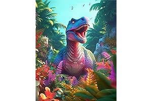 Ginfonr Dinosaur Diamond Painting Kits for Adults