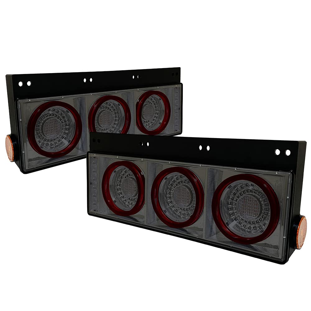 Amazon | 【ナイトスター】24V大型・中型トラック用丸型3連 Fスタイル