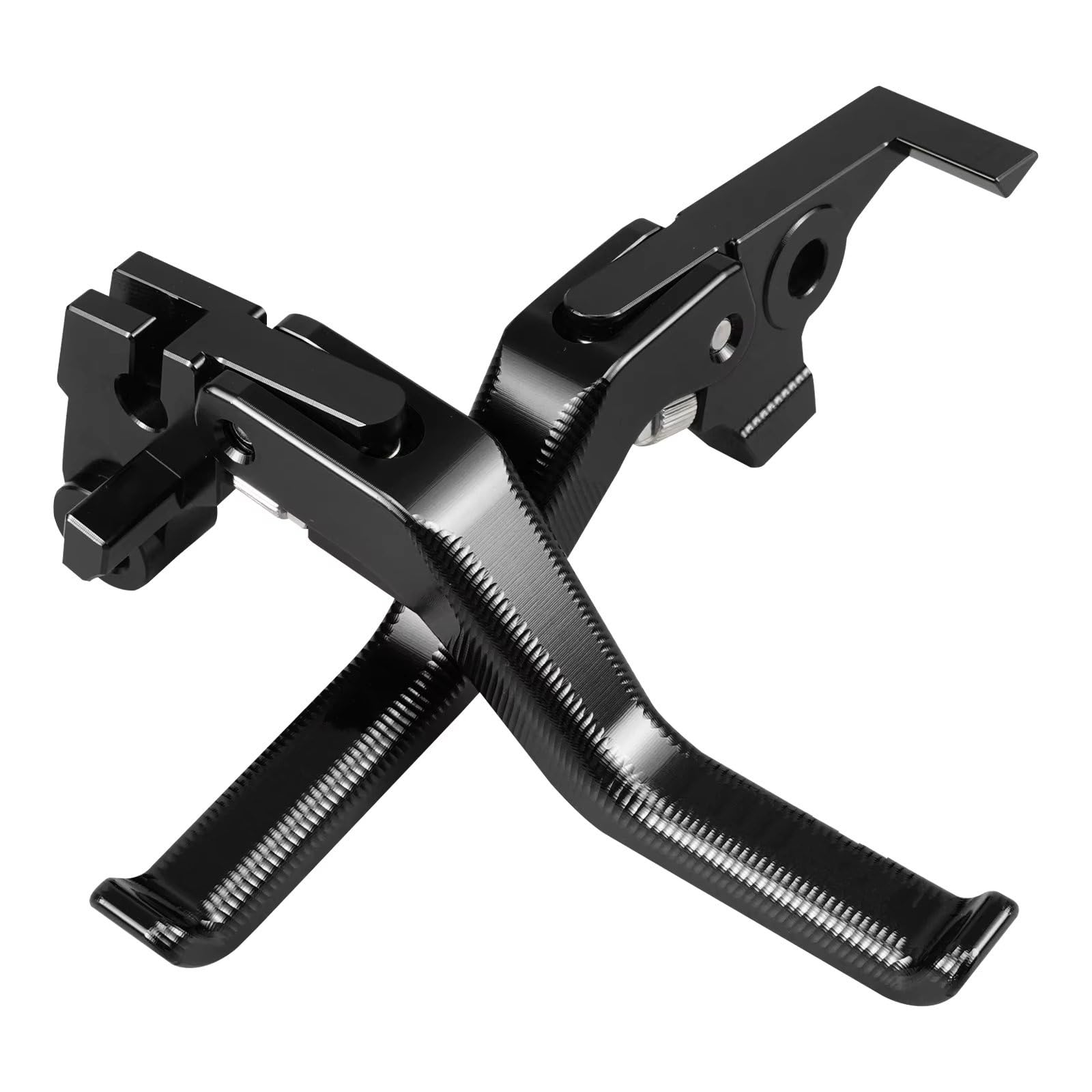 Koehxj One Color Brake Clutch Levers For Tenere 700 For Xtz700 2019-2024 Shorty Brake Clutch Lever For T700 Edition For T7 World Raid 2022-2024 For Mt07 For Mt09 For Xsr700(Black)