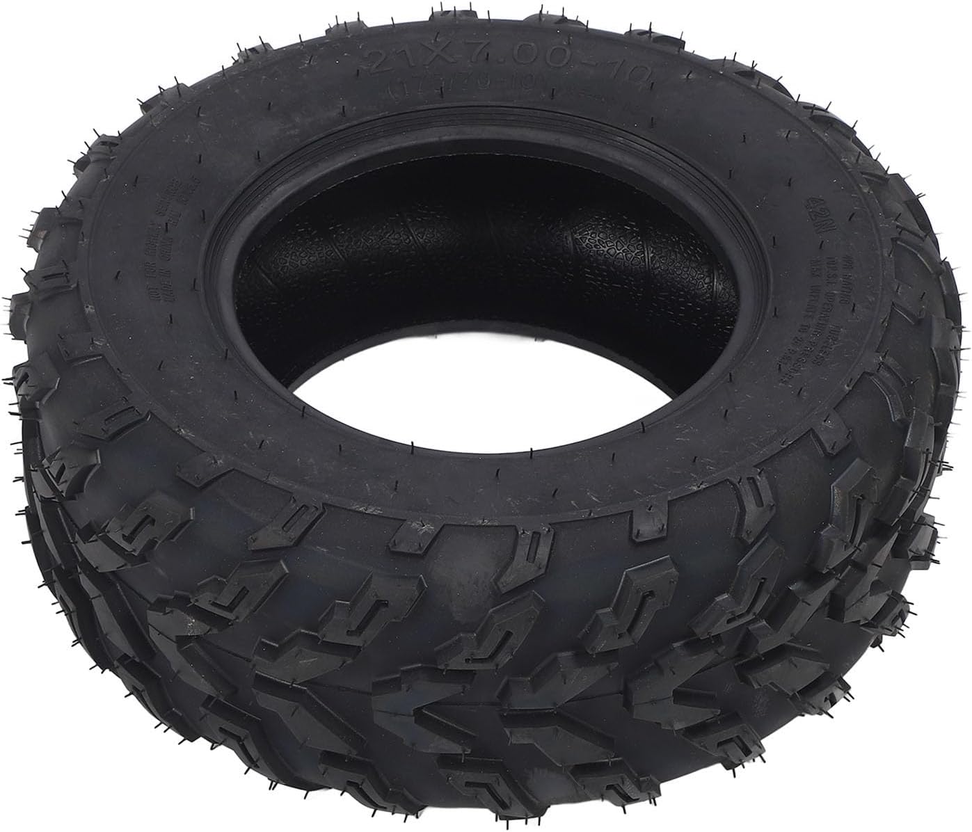 Luocute ATV Tire, 4 Ply Rubber Tyre Shockproof Off Road Wheel for Go Kart UTV, for Mud Sand Snow and Rock